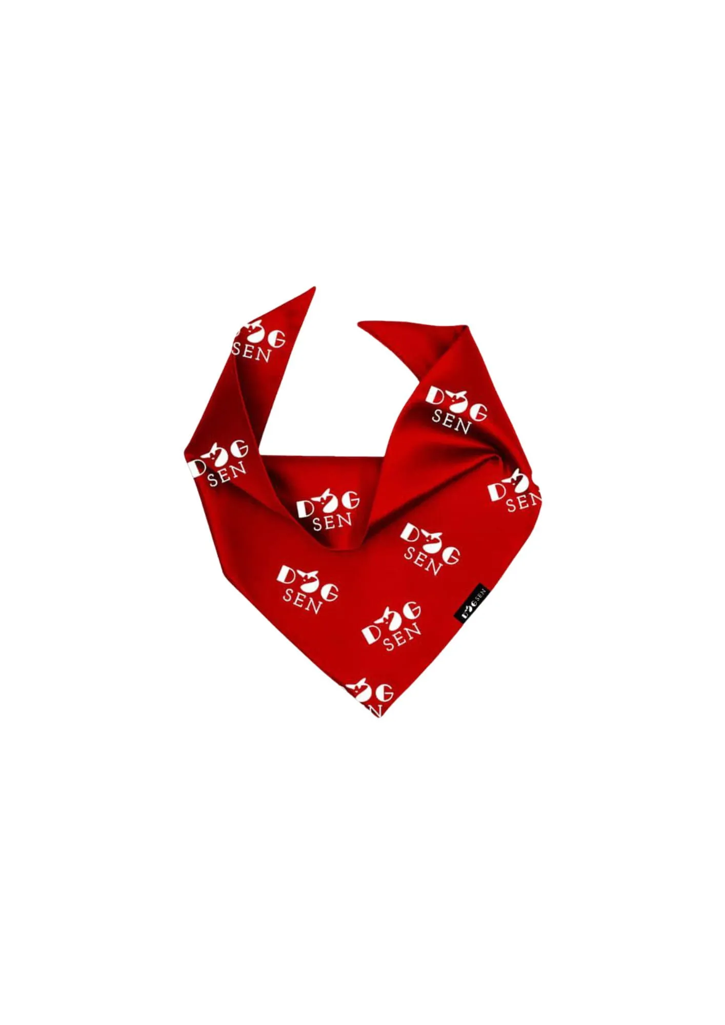 Bandanka-Dogsen-czerwona Bandanka dla psa Czerwony - obrazek 1