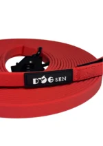 Linka treningowa IronTrain PVC 10 m z karabińczykiem Czarny - obrazek 2